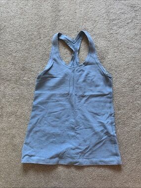 lululemon athletica Sky Blue Racerback Tank